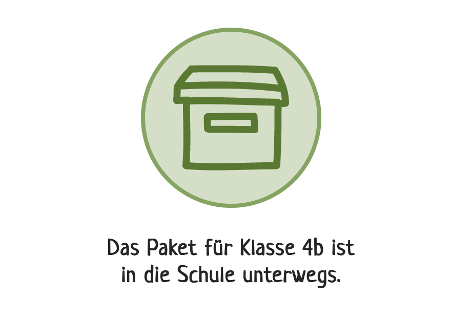 Screenshot einer Versandbestätigung